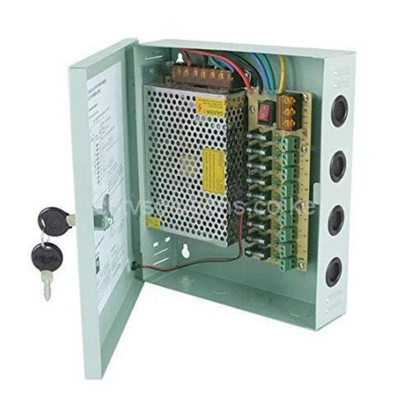 Cctv power supply 10amps closed