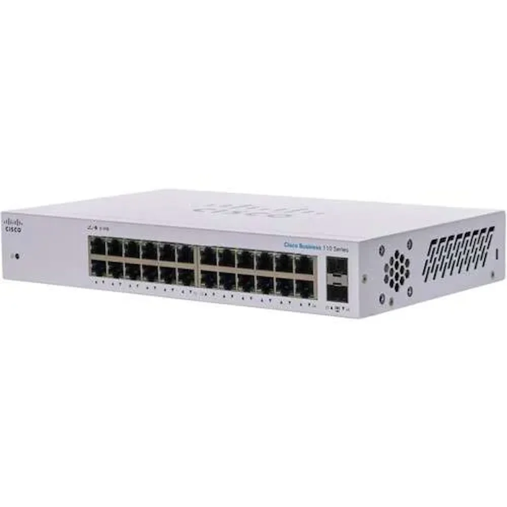 Cisco Business CBS110-24T-UK Unmanaged Switch| 24 Port GE | 2x1G SFP