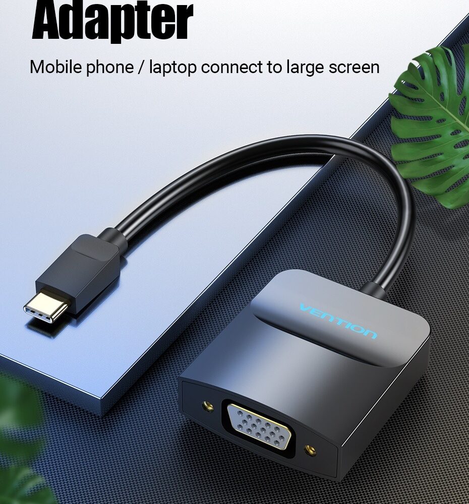 Vention Type-C to VGA Adapter 0.15M - TDDBB