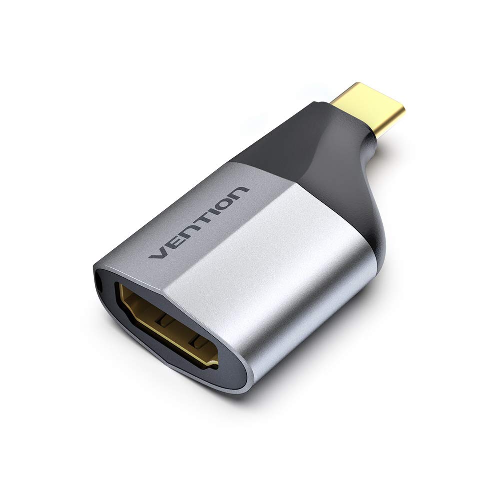 Vention Type C Male to HDMI Female Adapter Gray Alloy Type – VEN TCAH0