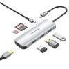 Vention USB C Multi-function 7 in 1 Docking Station - TOJHB
