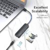 Vention USB 3.0 to USB3.0 (3 PORTS) + Gigabit Ethernet-CKBHB