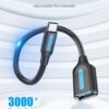 Vention USB 3.1(Gen 1) C Male to A Female OTG Cable 0.15M - CCVBB