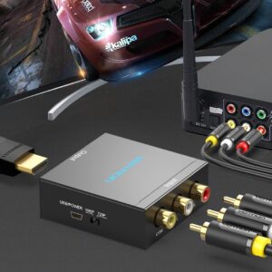 Vention RCA to HDMI Converter AEFBO Black Metal Type