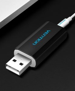 Vention 4 Pole USB External Sound Card Black – VEN VAB-S15-B
