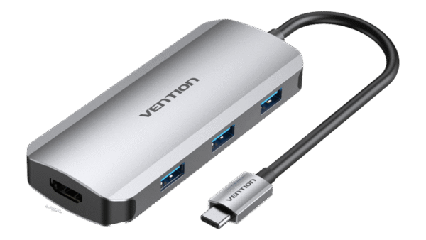 Vention USB C Multi-function 6 in 1 Docking Station - CNCHB