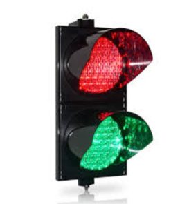 Traffic lights Red & Green