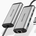 Vention USB-C Multi-Functional 5 in 1 Docking Station Type C to USB 3.0(3 ports)-TGDHB