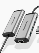 Vention USB-C Multi-Functional 5 in 1 Docking Station Type C to USB 3.0(3 ports)-TGDHB