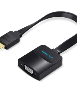 Vention Flat HDMI to VGA Converter 0.15M Black