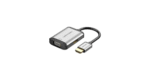 Vention HDMI to HDMI+VGA Converter 0.15M Gray Metal Type - AFVHB