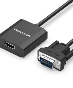 Vention VGA to HDMI Converter with Female Micro USB and Audio Port – ACEBO