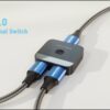Vention 2-Port HDMI Bi-Direction 4K Switcher Black ABS Type - AKOB0