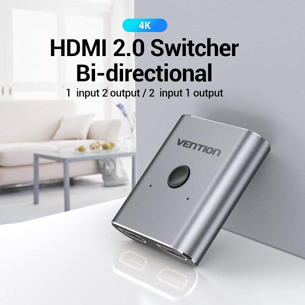 Vention 2 Port HDMI Bi-Direction Switcher - AFUH0