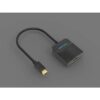 Vention Dp To HDMI Converter 0.15M Black - HBGBB