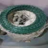 Green razor wire Double Galvanized 450mm 10m