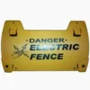 Electric Fence Warning Signs