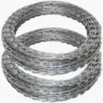 Razor wire 450mm galvanised 450mm