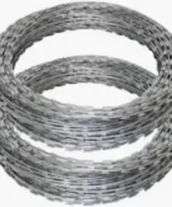 Razor wire 450mm galvanised 450mm
