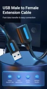 Vention USB 2.0 A Male to B Male printer Cable 1M CBHBG