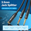 Vention BBTBY 2×3.5mm Male to 4 Pole3.55m Female Audio0.3M