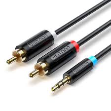 Vention BCLBH 3.5MM Male to 2-Male RCA Adapter Cable 2M