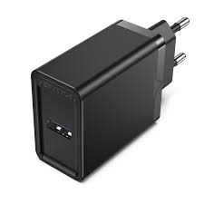 Vention FAAB0-UK 1-port USB Wall Charger (12W) UK-Plug