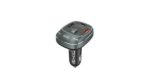 Vention 3-Port USB (C + A + A) Car Charger with FM Transmitter (30W/18W/5W) Black ABS Type, FFLB0