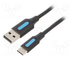 Vention COKBH USB 2.0 A Male to C Male 3A Cable 2M Black