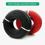 6mm PV Cable Single Core1000VDC UV