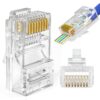 Vention IDGR0-100 Cat.6A UTP RJ45 Modular Plug Transparent
