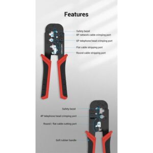 Vention Multi-function Crimping Tool-KEDBO