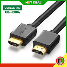 Ugreen UG- 10108 HDMI 4K Cable Male to Male Black 3m