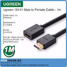 Ugreen 1M HDMI 4K Cable Male to Female UG- 10141