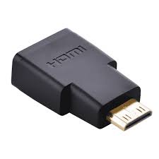Ugreen UG- 20101 Mini HDMI Male to HDMI Female Adapter (Black)
