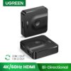 Ugreen CM217 2 In 1 Out HDMI Switcher 4K@60Hz UG- 50966