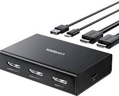 Ugreen UG- 40201UK HDMI Splitter 1 In 2 Out UK