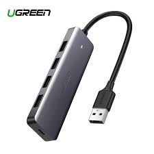 Ugreen UG- 70336 4-Port USB3.0 Hub with USB-C Power Supply