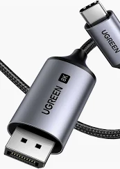 Ugreen UG- 25158 USB-C to DisplayPort 8K Cable 2m