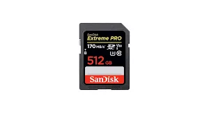 SanDisk Extreme Pro microSDXC 180MBs 512GB