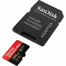 SanDisk Extreme Pro microSDXC 200MBs 256GB