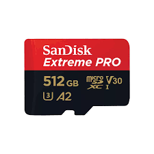 SanDisk Extreme Pro microSDXC 200MBs 512GB