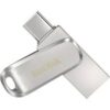 SanDisk Ultra Luxe USB 3.2 Gen 1 256GB flash drive silver all-metal design