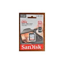 SanDisk Ultra SD Card 140MBs 64GB