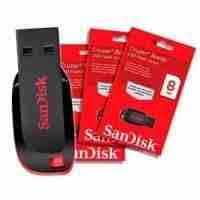 SanDisk 8GB USB 3.0 Cruzer Blade Flash Drive portable storage device
